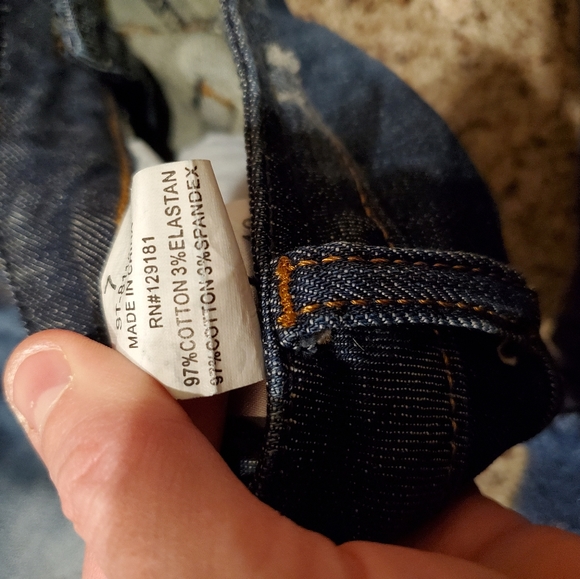 Distressed Machine Jean's - Picture 2 of 4